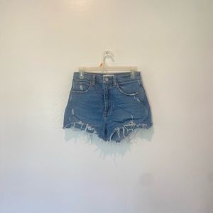 Abercrombie & Fitch High Wasted Shorts